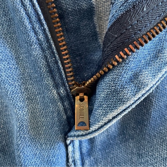 Wrangler 945DEN Jeans Mens 34x36 Blue Regular Fit Faded Whiskering Bootcut Flare - Picture 13 of 16